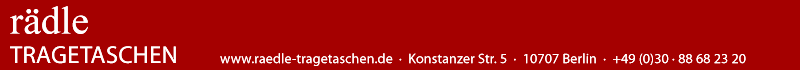 rädle Tragetaschen